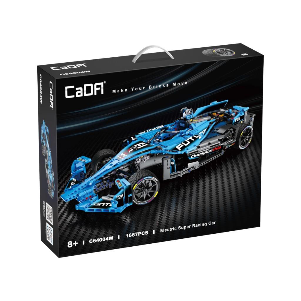 CADA Formula E Yarış Arabası 1667 PARÇA BLOCK OYUNCAK