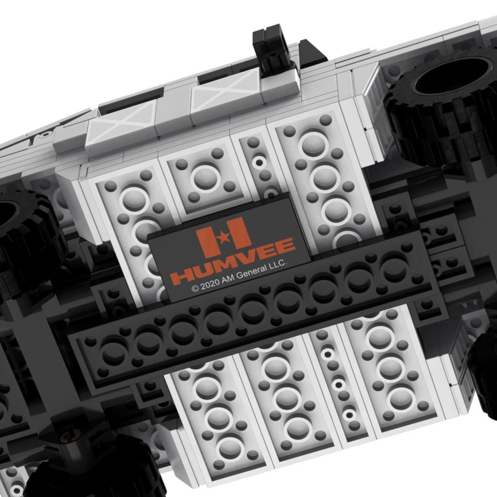 CADA HUMVEE BEYAZ 328 PARÇA BLOCK OYUNCAK