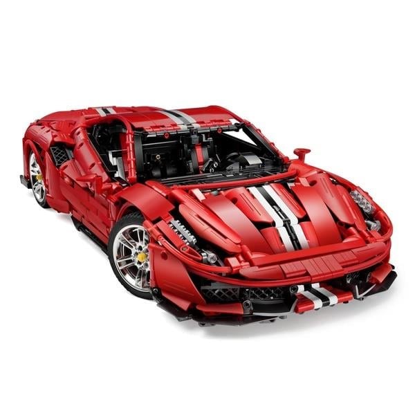 CADA Italian Red Supercar 3187 PARÇA BLOCK OYUNCAK