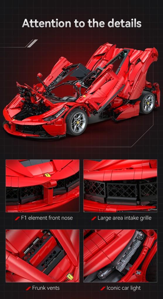 CADA VİVA Hypercar 4739 PARÇA  BLOCK OYUNCAK