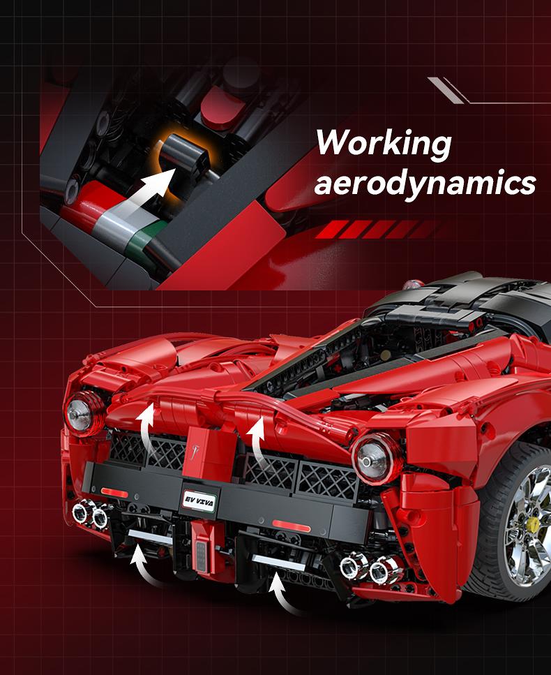 CADA VİVA Hypercar 4739 PARÇA  BLOCK OYUNCAK