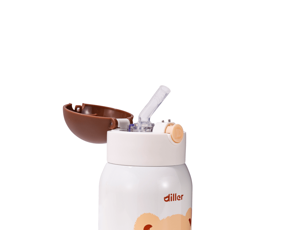DILLER 300 ML PELUŞ KILIFLI PASLANMAZ ÇELİK TERMOS