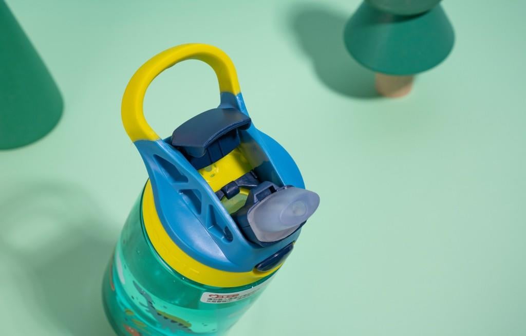 DİLLER 500 ML SİLİKON PİPETLİ TRITAN SU MATARASI