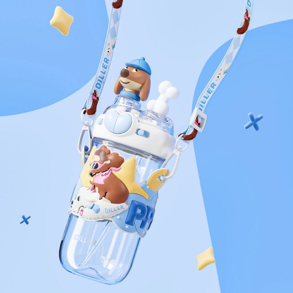 DILLER 580 ML BOYUN ASKILI TRITAN SU MATARASI