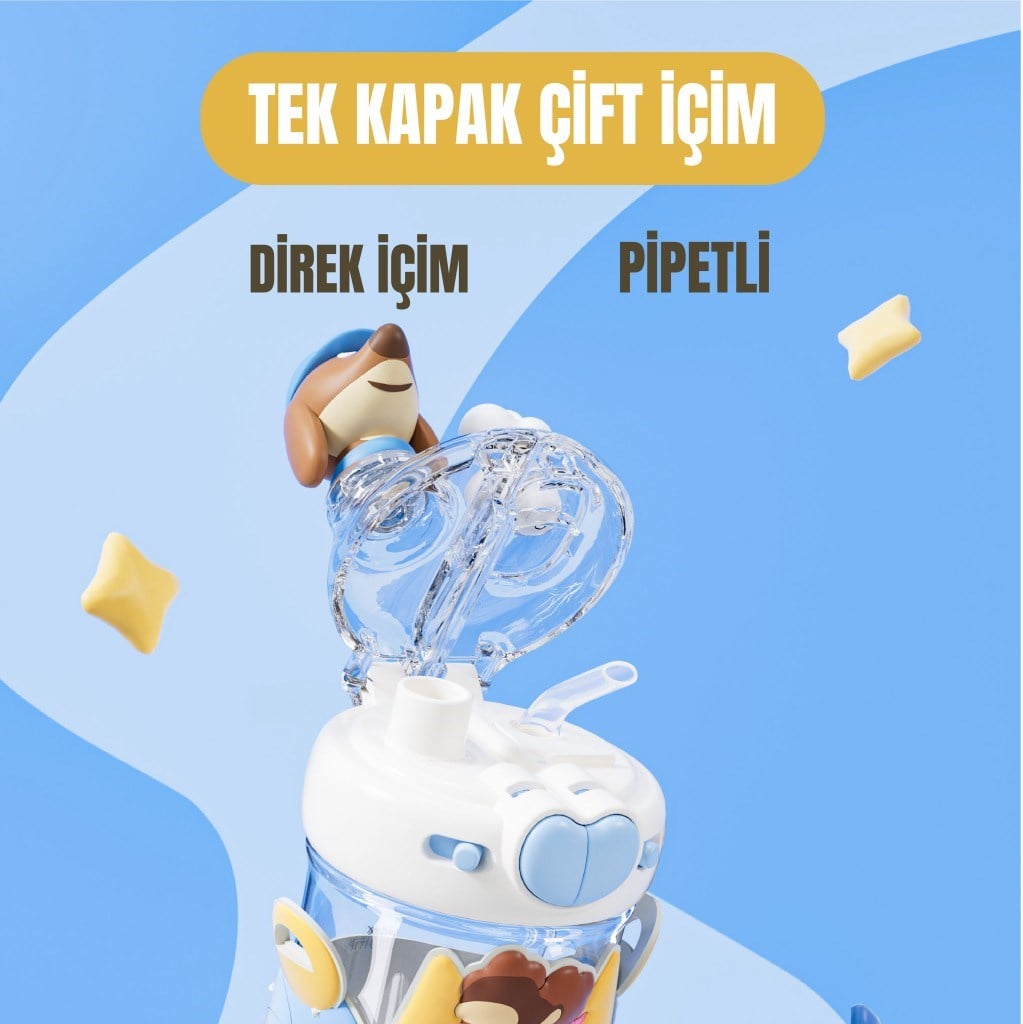 DILLER 580 ML BOYUN ASKILI TRITAN SU MATARASI
