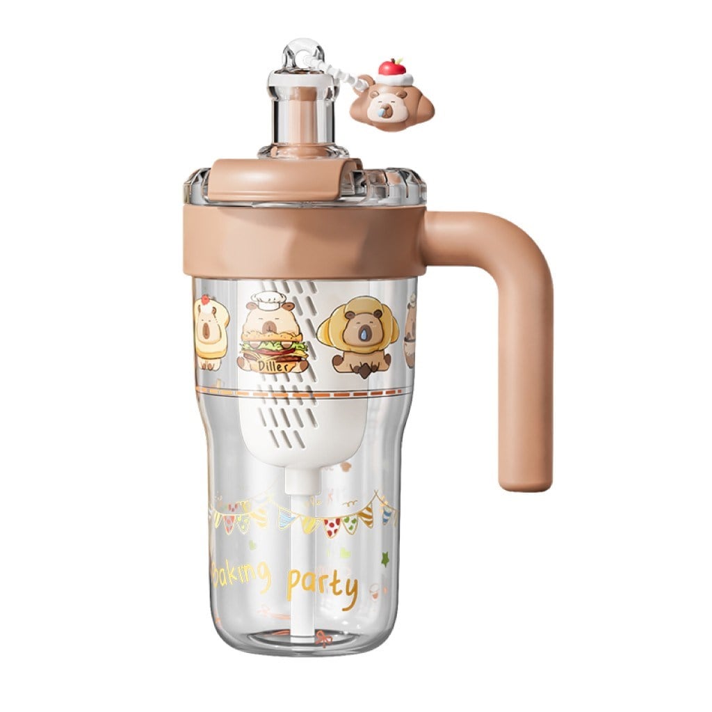 DİLLER 860 ML KAHVERENGİ TRİTAN SU MATARASI
