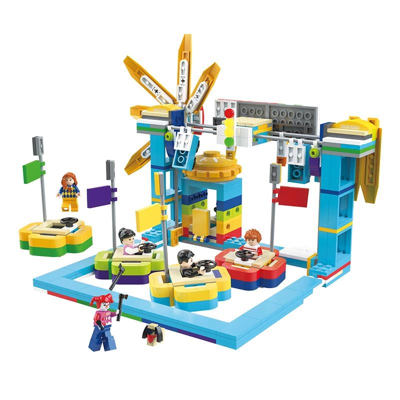 JAKİ LUNAPARK TEMALI 1107 PARÇA BLOCK OYUNCAK