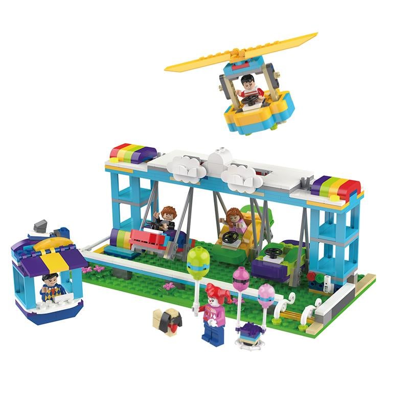 JAKİ LUNAPARK TEMALI 1107 PARÇA BLOCK OYUNCAK