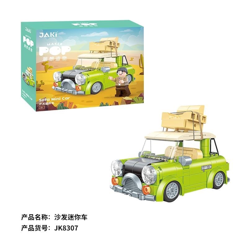 JAKİ Mr. Bean’s Classic MINI 305 PARÇA BLOCK OYUNCAK