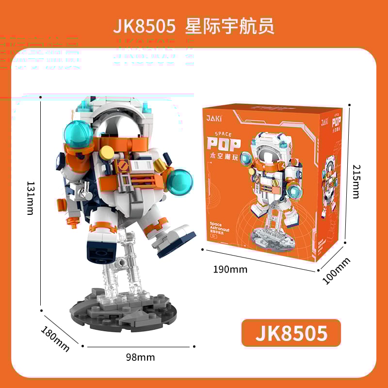 JAKİ SPACE ASTRONOT 302 PARÇA  BLOCK OYUNCAK