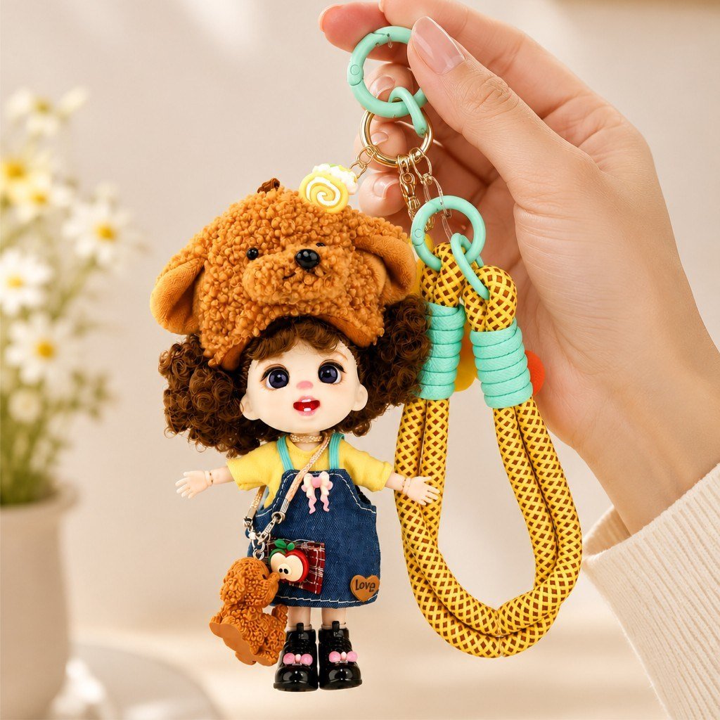 LOLİFEN TELEFON ASKILI KÖPEK PARKI TEMALI KIZ MODEL CHARM