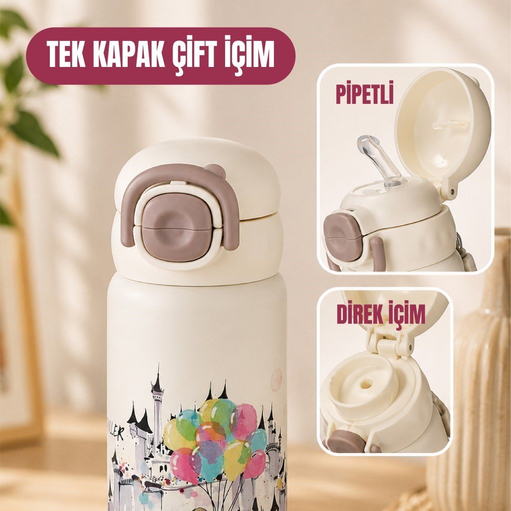 PASLANMAZ ÇELİK MATARA 600 ML