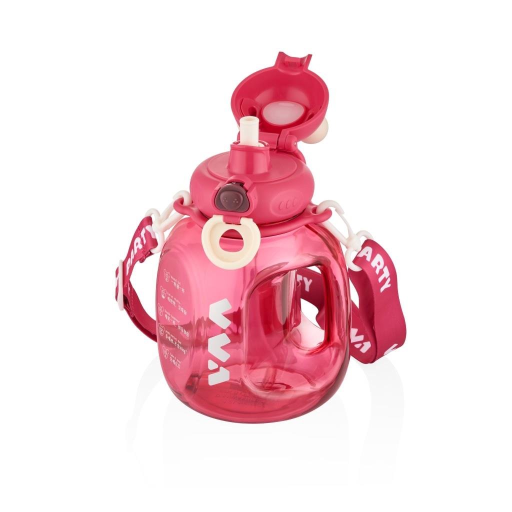TKK 1200 ML PİPETLİ/RAHAT İÇİM TRITAN SU MATARASI