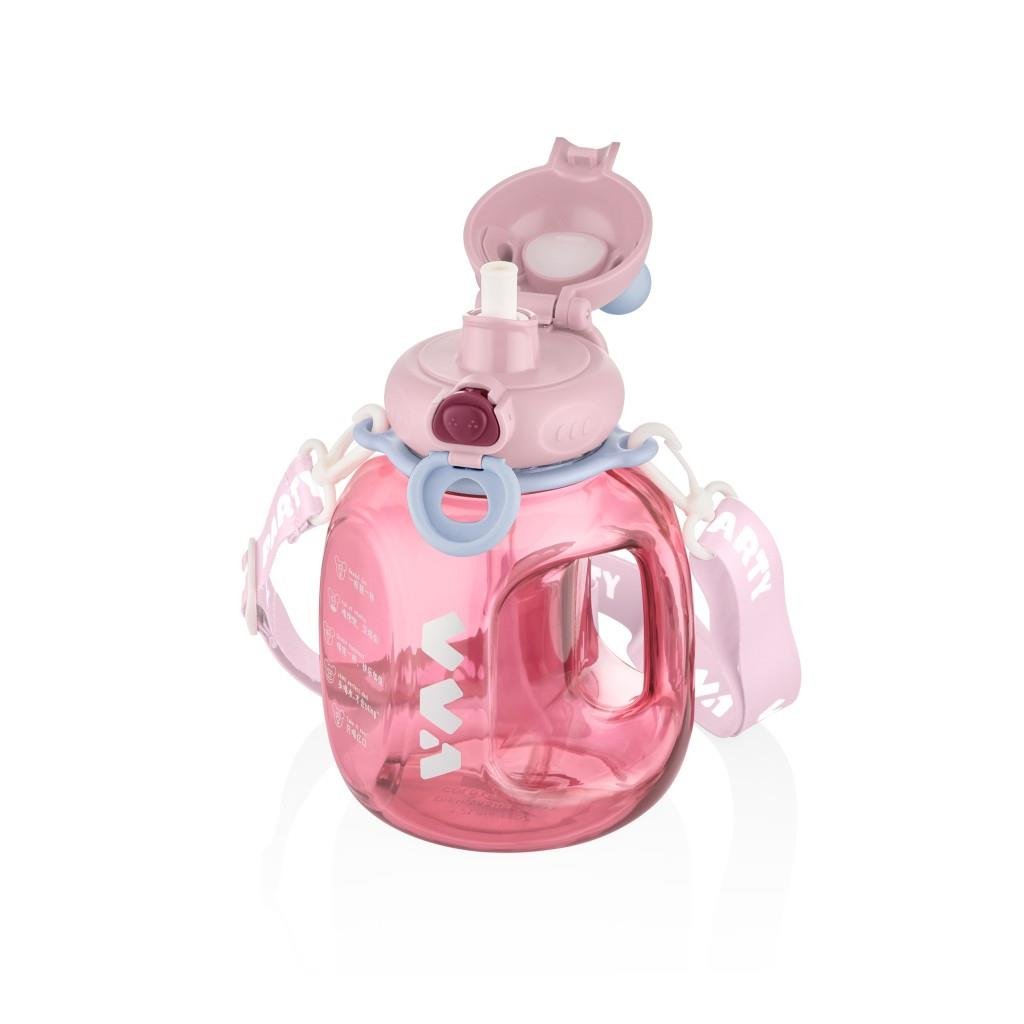 TKK 1200 ML PİPETLİ/RAHAT İÇİM TRITAN SU MATARASI