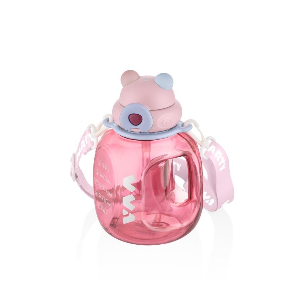 TKK 1200 ML PİPETLİ/RAHAT İÇİM TRITAN SU MATARASI