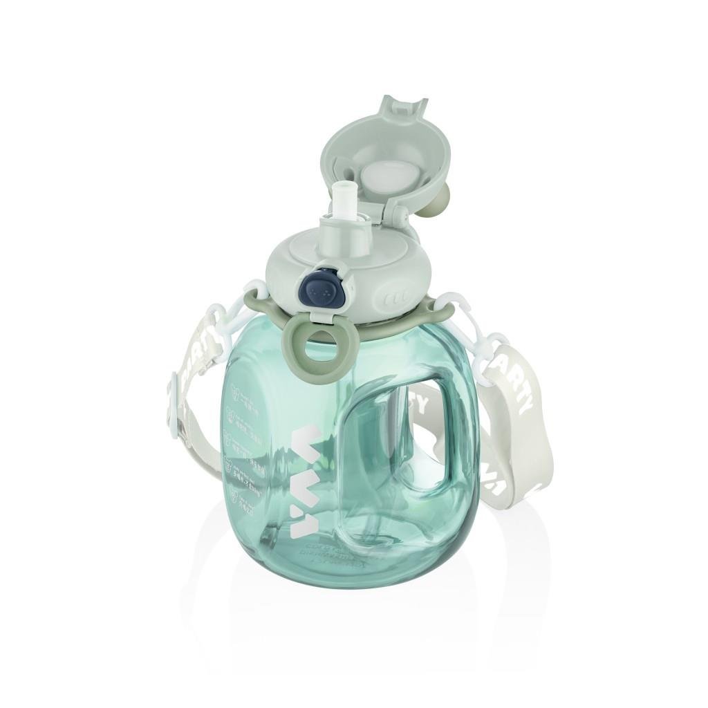 TKK 1200 ML PİPETLİ/RAHAT İÇİM TRITAN SU MATARASI