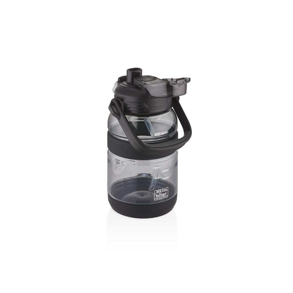 TKK 1200 ML SİLİKON GÖVDE TRİTAN SU MATARASI