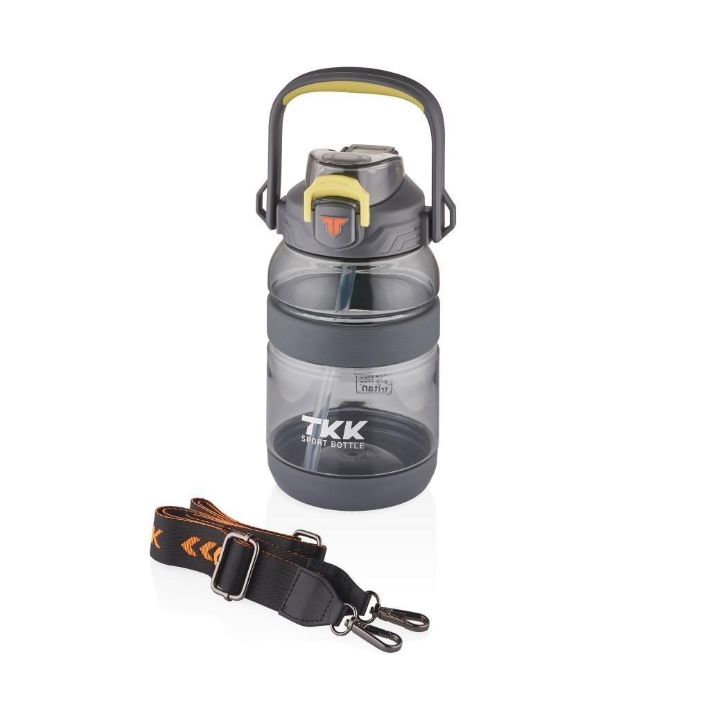 TKK 1200 ML SİLİKON GÖVDE TRİTAN SU MATARASI