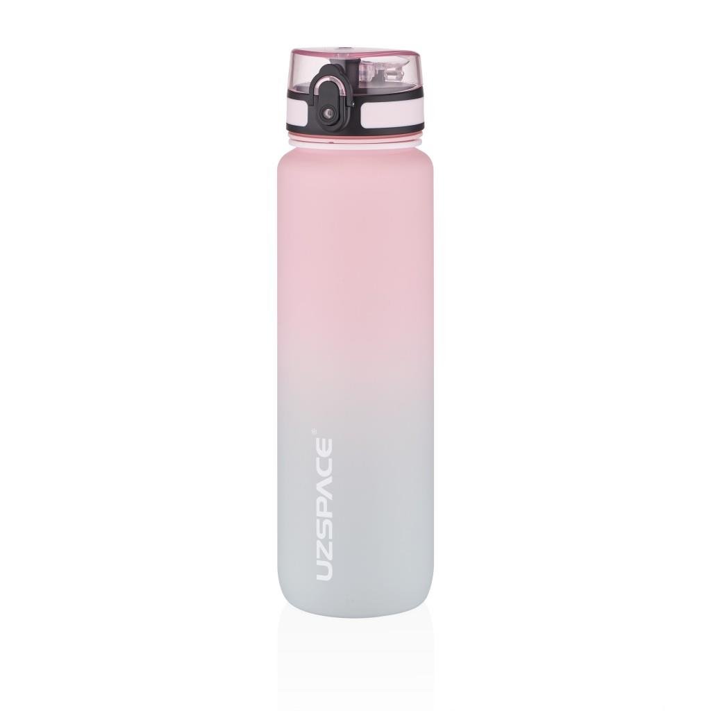 UZSPACE 1000 ML GRADİENT RENK SOFT-TOUCH TRITAN SU MATARASI