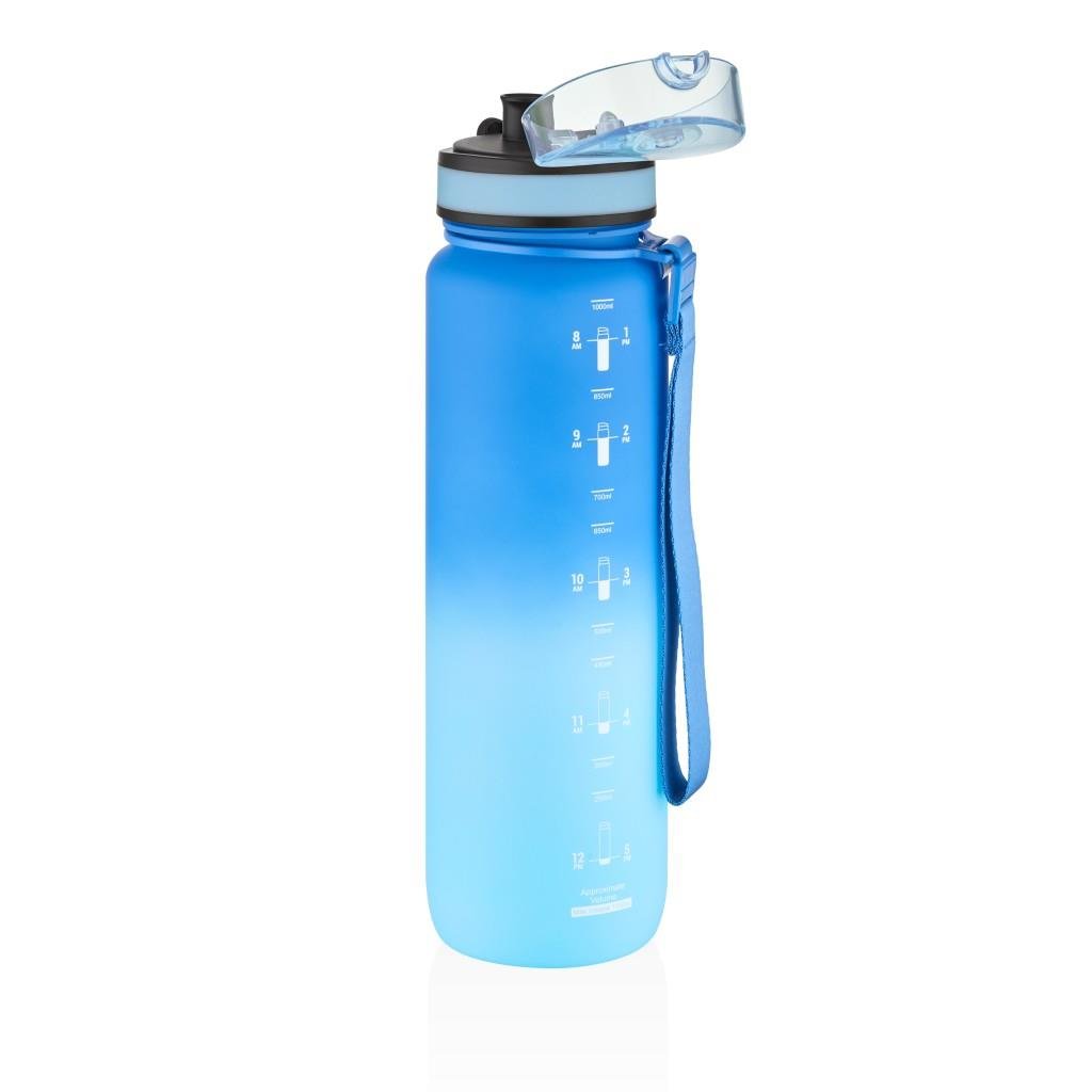 UZSPACE 1000 ML GRADİENT RENK SOFT-TOUCH TRITAN SU MATARASI