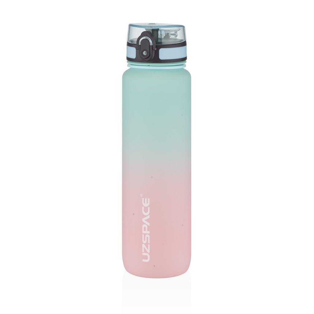 UZSPACE 1000 ML GRADİENT RENK SOFT-TOUCH TRITAN SU MATARASI