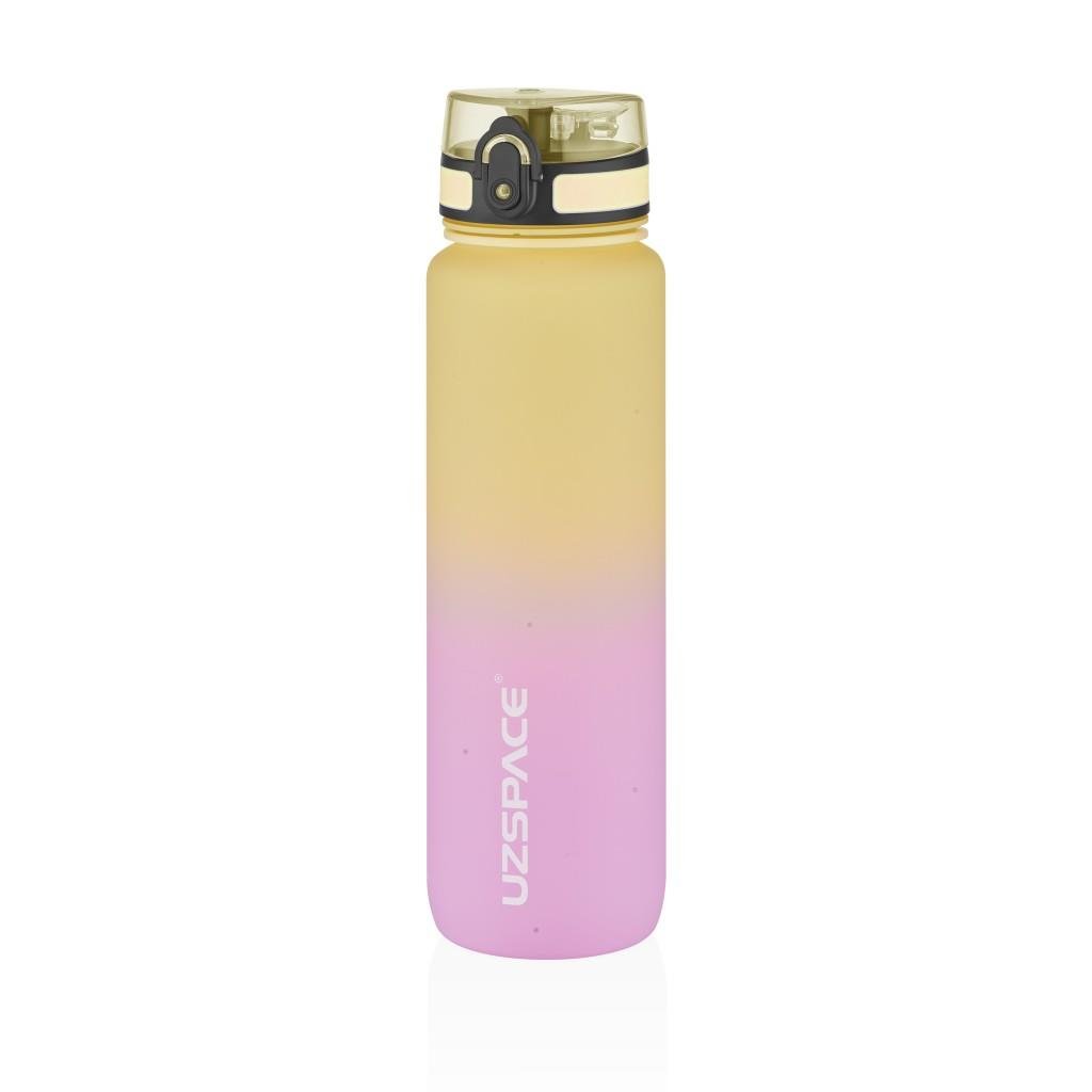 UZSPACE 1000 ML GRADİENT RENK SOFT-TOUCH TRITAN SU MATARASI