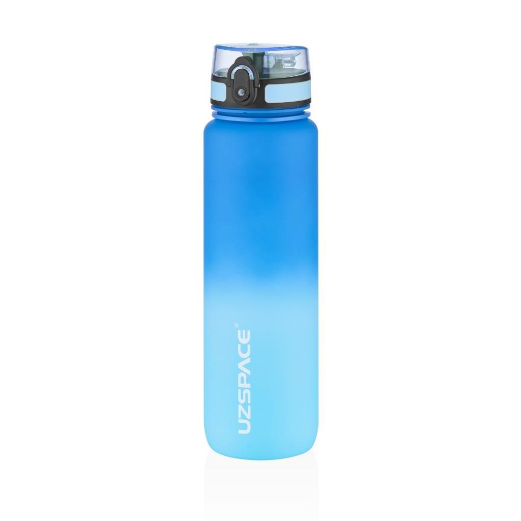 UZSPACE 1000 ML GRADİENT RENK SOFT-TOUCH TRITAN SU MATARASI