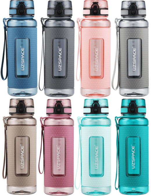 UZSPACE 1100 ML SİLİKON TRITAN SU MATARASI
