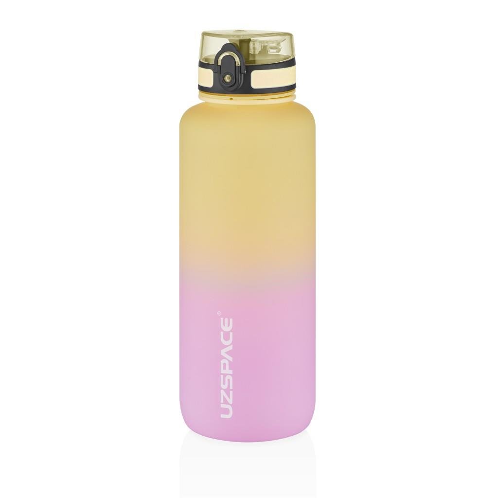 UZSPACE 1500 ML GRADİENT RENK SOFT-TOUCH TRİTAN SU MATARASI