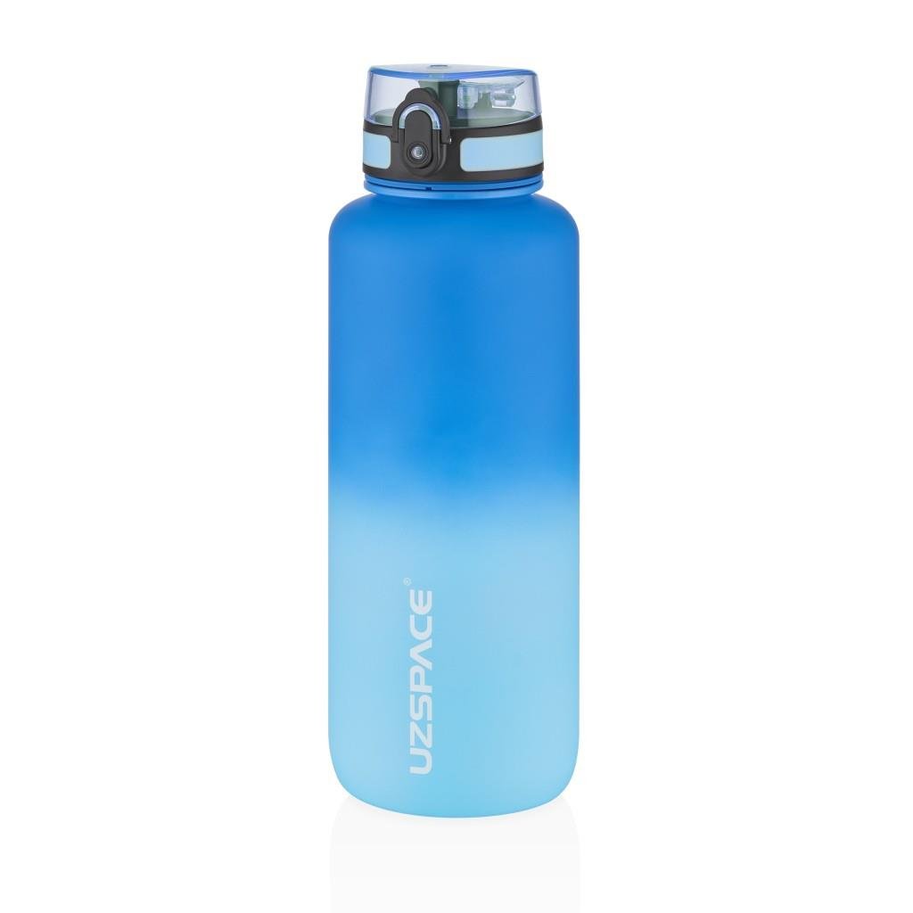 UZSPACE 1500 ML GRADİENT RENK SOFT-TOUCH TRİTAN SU MATARASI
