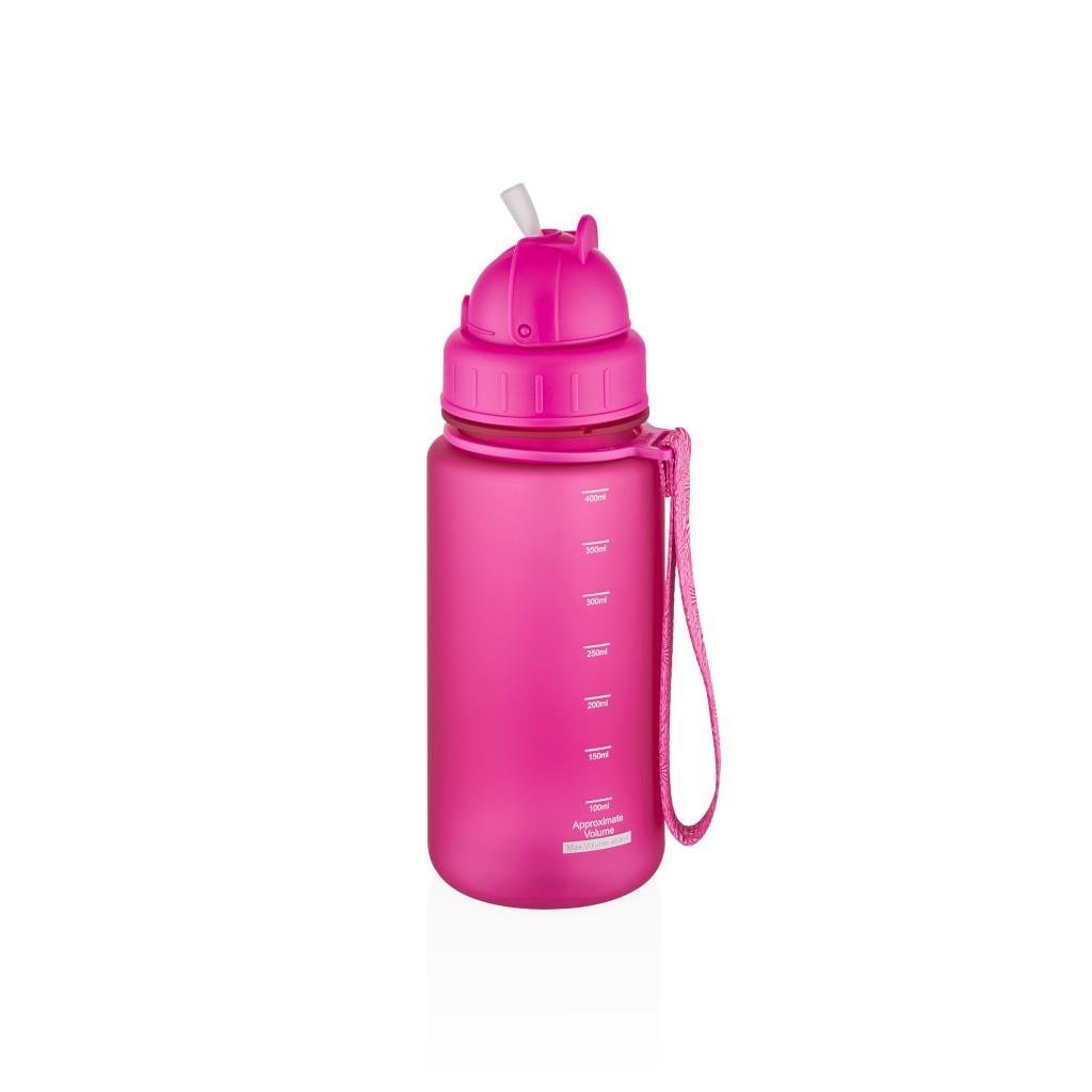 UZSPACE 400 ML PİPETLİ SOFT-TOUCH TRITAN MATARA