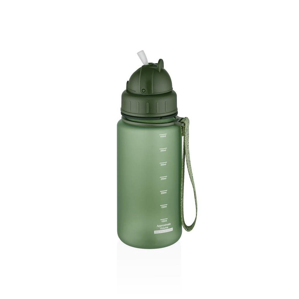 UZSPACE 400 ML PİPETLİ SOFT-TOUCH TRITAN MATARA