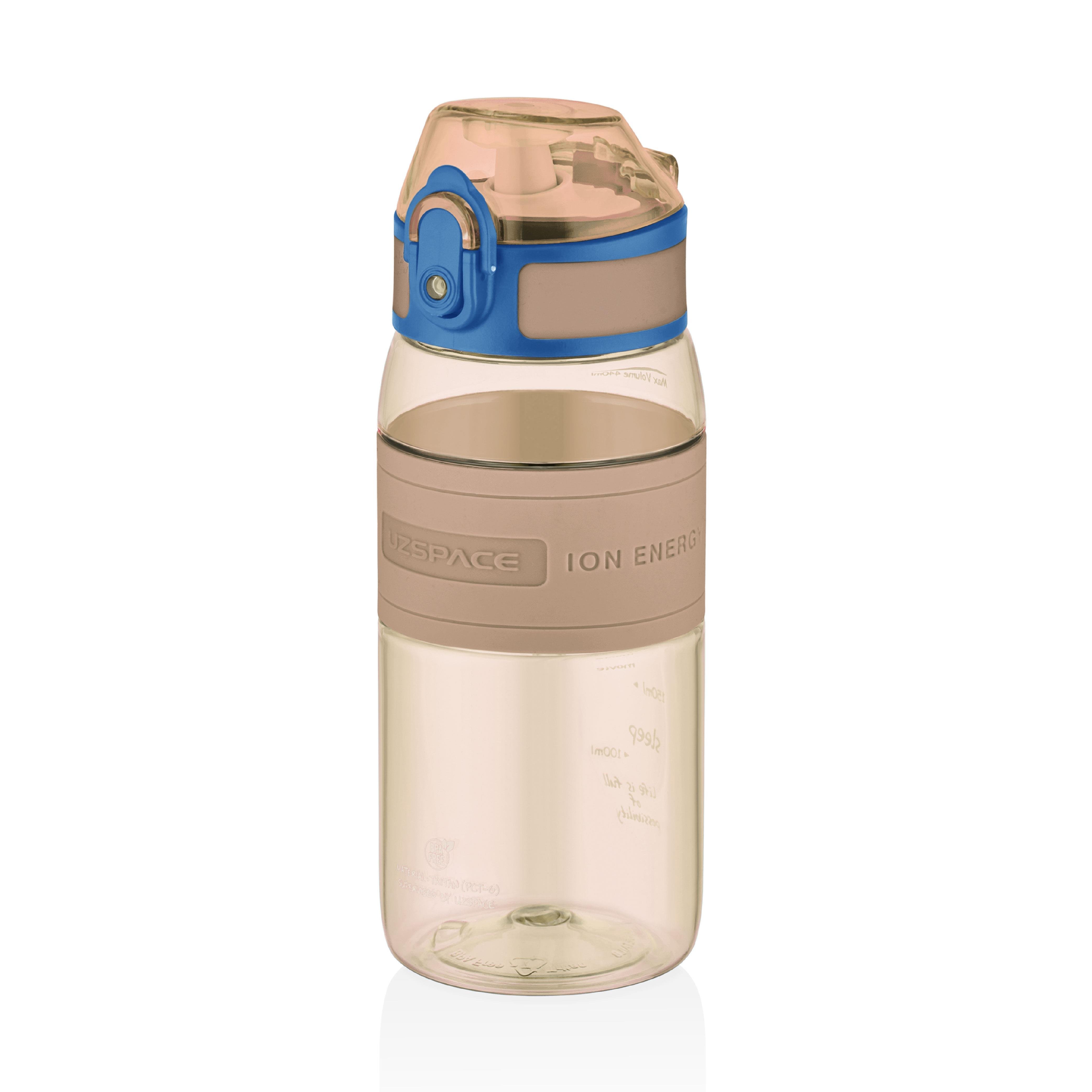 UZSPACE 450ML SİLİKON GÖVDE TRITAN SU MATARASI