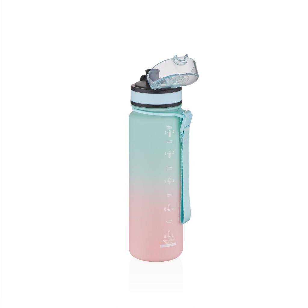 UZSPACE 500 ML GRADİENT RENK SOFT-TOUCH TRITAN SU MATARASI