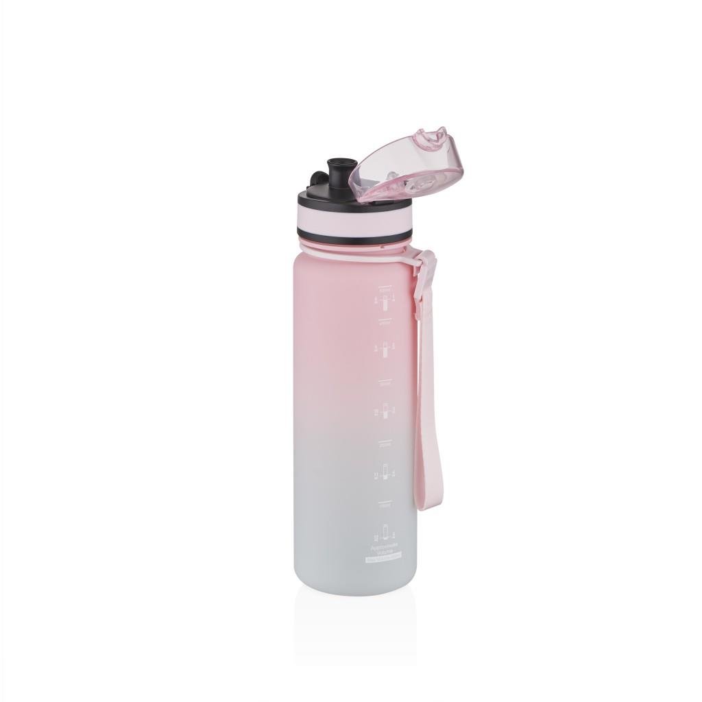 UZSPACE 500 ML GRADİENT RENK SOFT-TOUCH TRITAN SU MATARASI