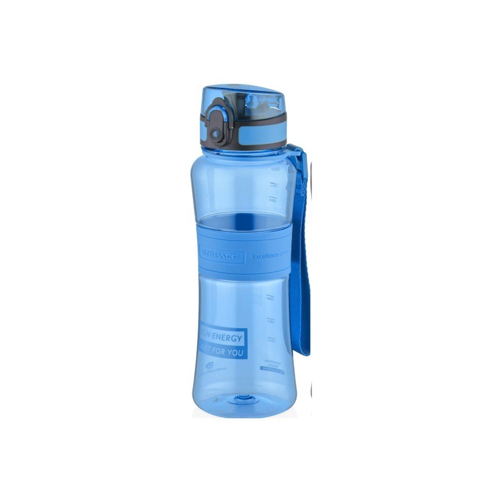 UZSPACE 500 ML SİLİKON GÖVDE TRITAN SU MATARASI