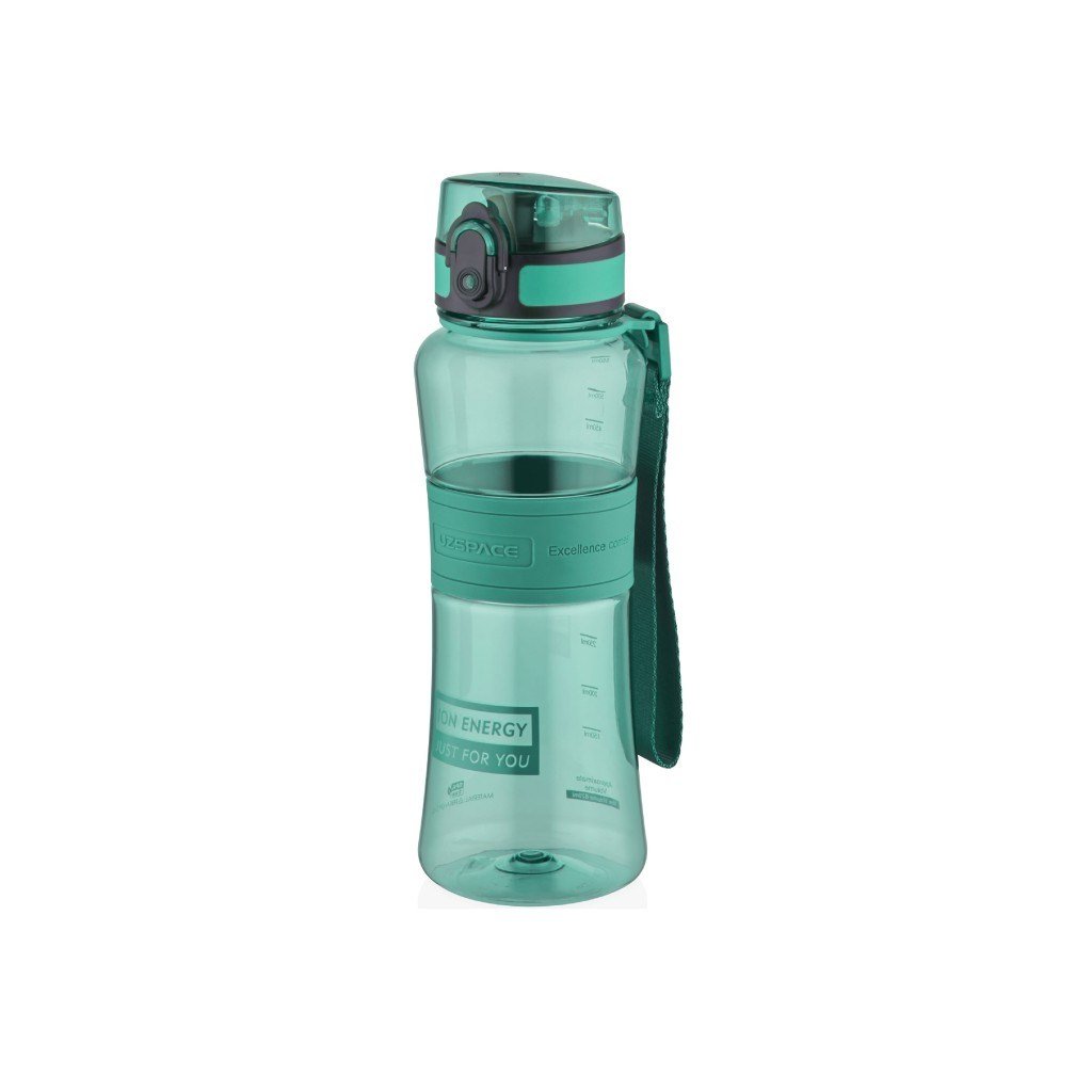 UZSPACE 500 ML SİLİKON GÖVDE TRITAN SU MATARASI