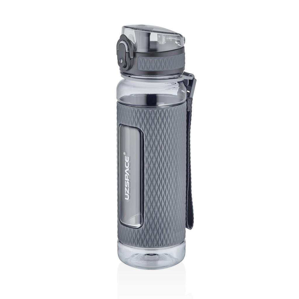 UZSPACE 520 ML SİLİKON GÖVDE TRITAN SU MATARASI