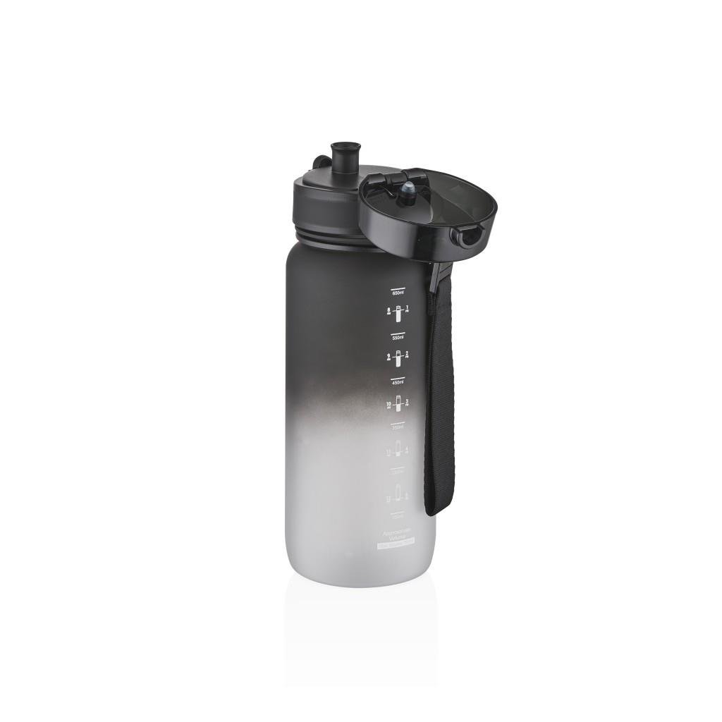 UZSPACE 650 ML GRADİENT RENK SOFTTOUCH TRİTAN SU MATARASI