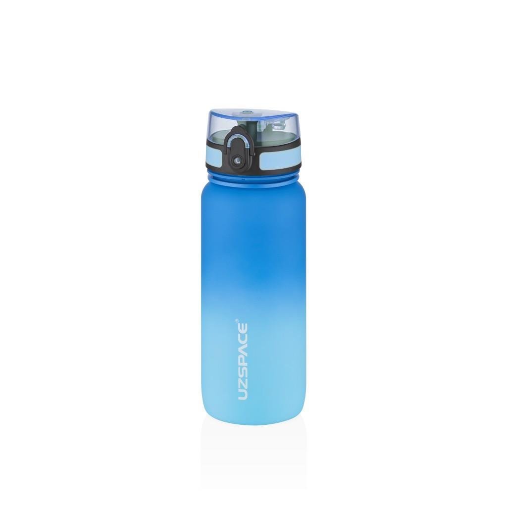 UZSPACE 650 ML GRADİENT RENK SOFTTOUCH TRİTAN SU MATARASI