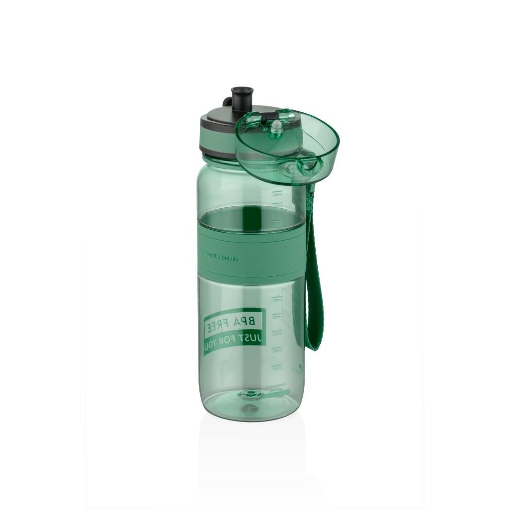 UZSPACE 650 ML SİLİKON GÖVDE TRITAN SU MATARASI