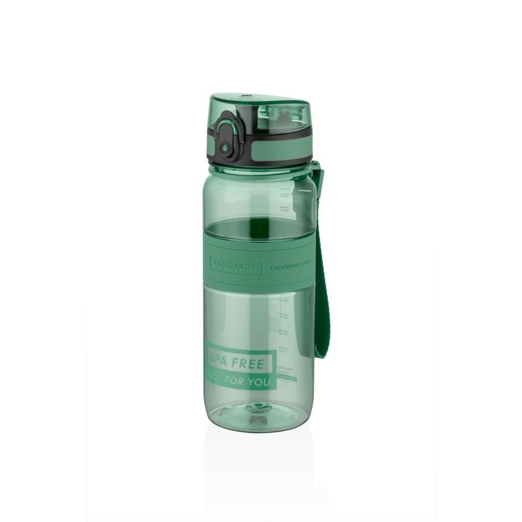 UZSPACE 650 ML SİLİKON GÖVDE TRITAN SU MATARASI