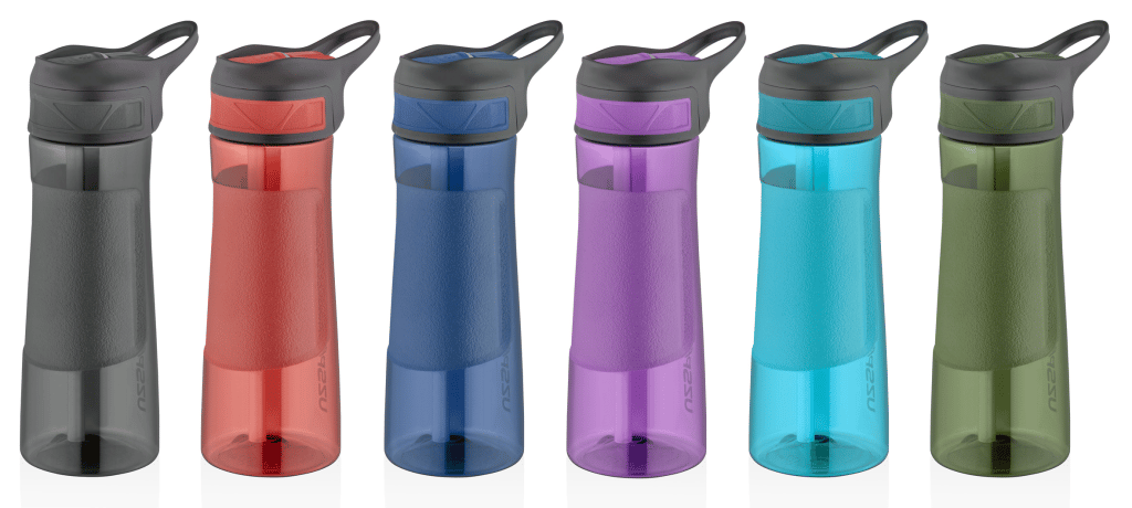 UZSPACE 670 ML PİPETLİ TRİTAN SU MATARASI
