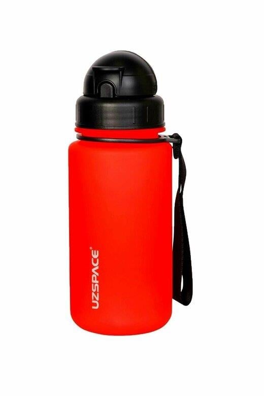 UZSPACE PİPETLİ 400 ML SOFT-TOUCH TRITAN SU MATARASI