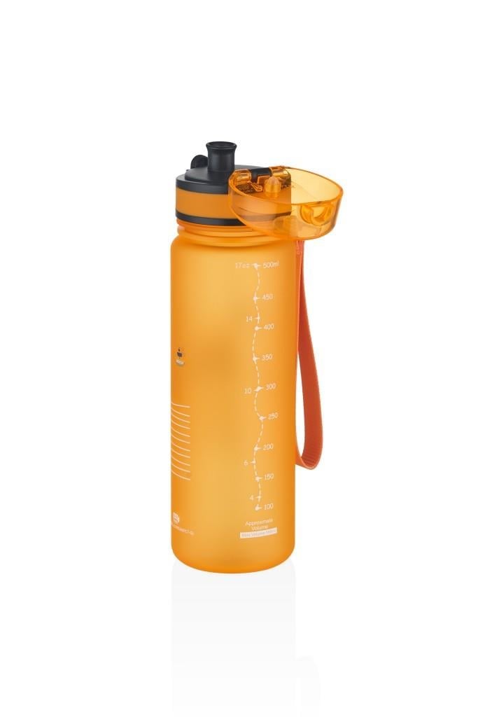 UZSPACE SEVİMLİ HAYVAN DESENLİ SOFT-TOUCH 500 ML TRITAN SU MATARASI