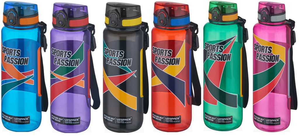 UZSPACE SPORTS 800 ML TRITAN MATARA