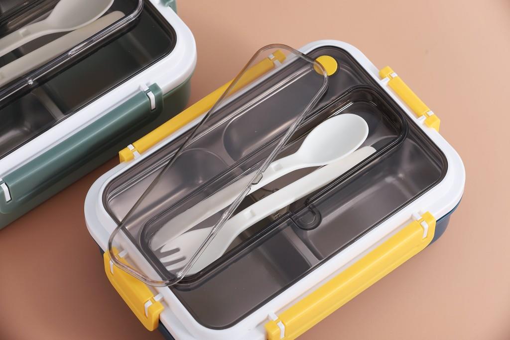 VAGONLİFE 1000 ML 3 BÖLMELİ PASLANMAZ ÇELİK LUNCHBOX