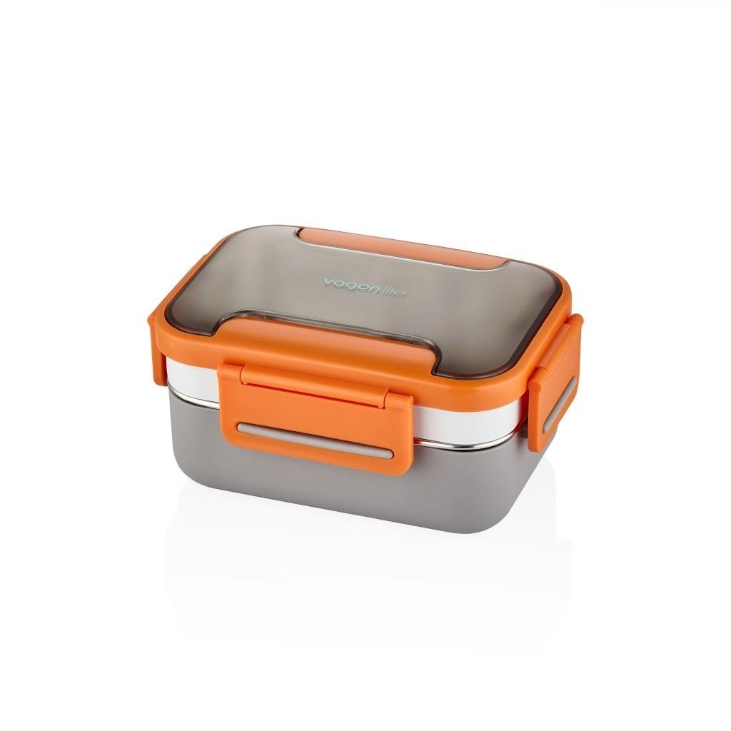VAGONLİFE 1200 ML 3 BÖLMELİ PASLANMAZ ÇELİK LUNCHBOX