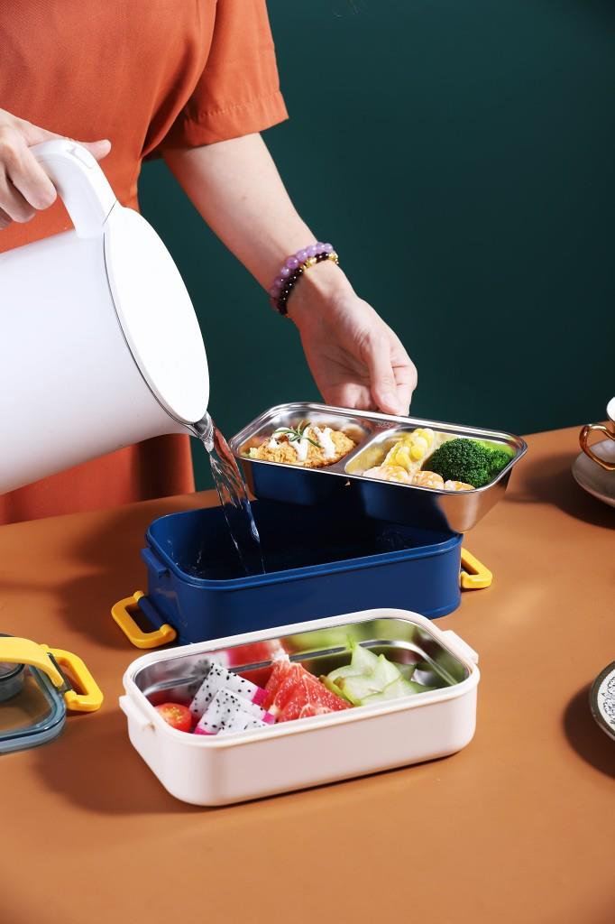 VAGONLİFE 1400 ML 3 BÖLMELİ PASLANMAZ ÇELİK LUNCHBOX