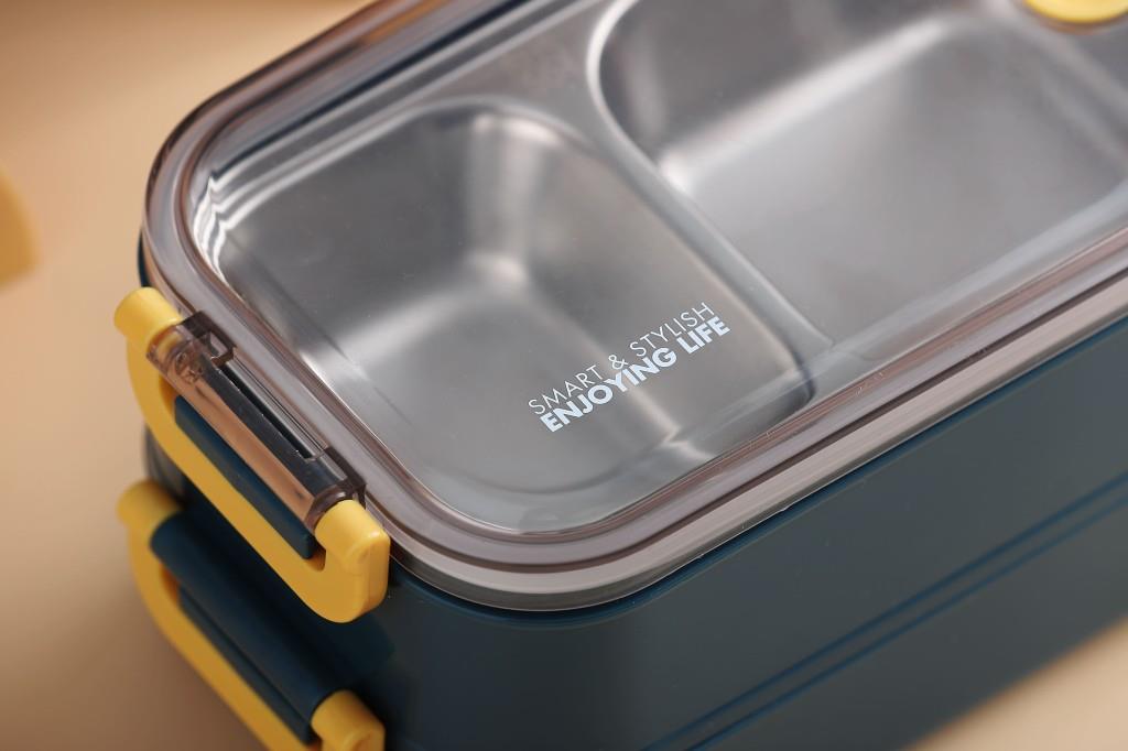 VAGONLİFE 1400 ML 3 BÖLMELİ PASLANMAZ ÇELİK LUNCHBOX